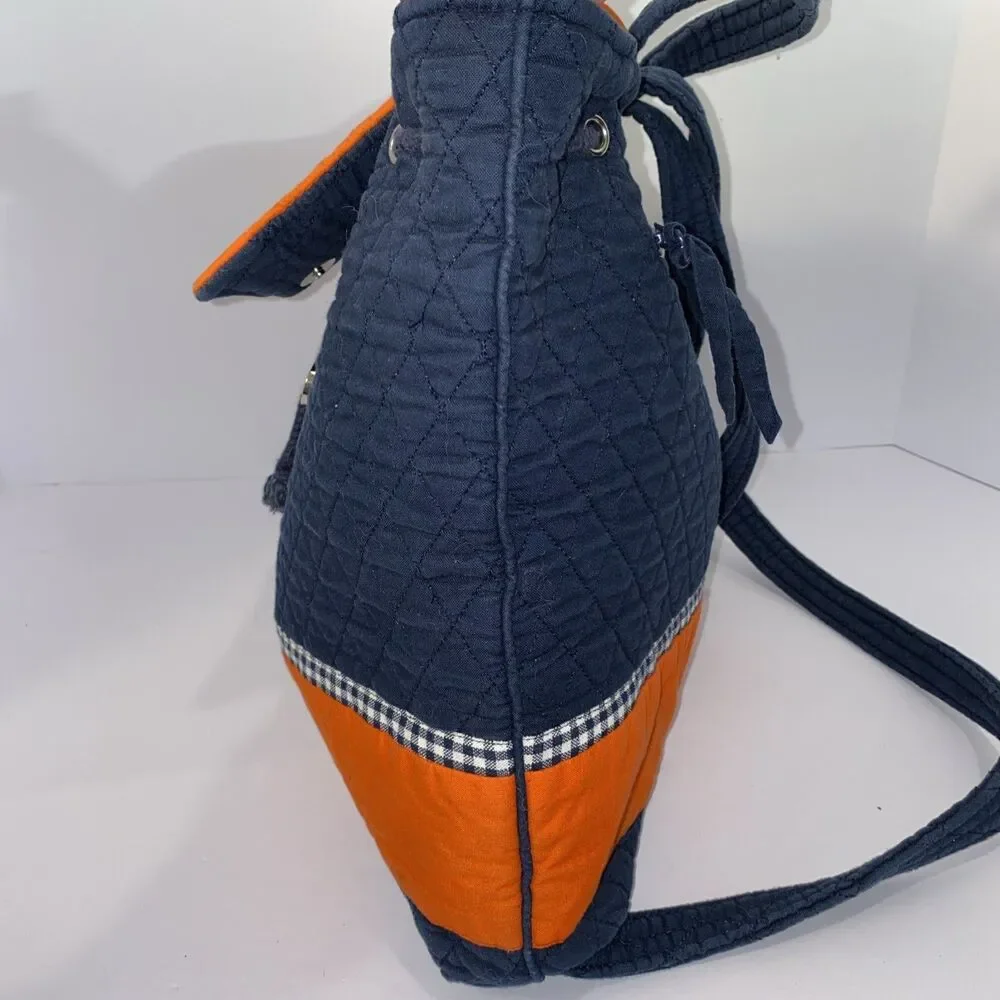 Auburn University Women’s Quilted Small Backpack Gameday Fan Gear Campus Casual